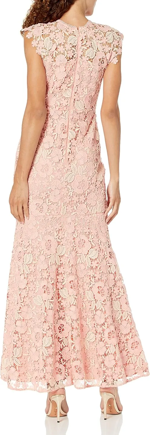 Shoshanna Women's Carlotta Lace Trumpet Dress