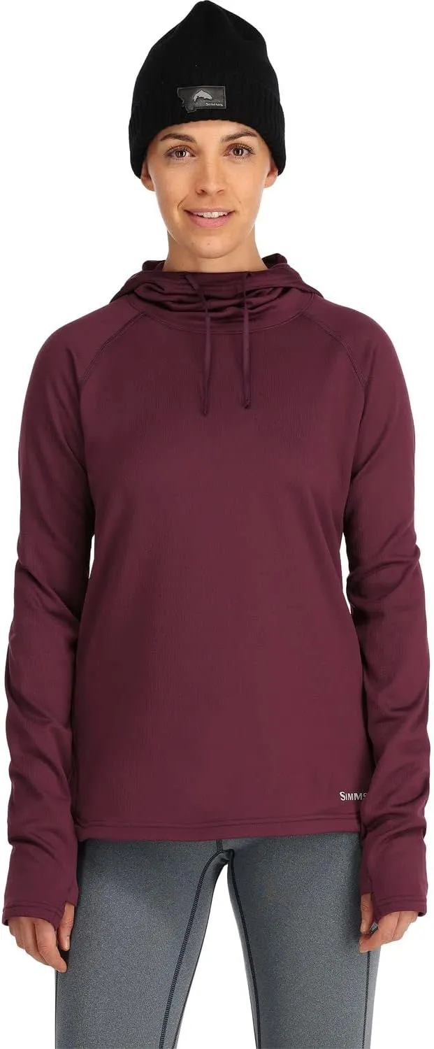 Simms Fishing Products Women's Heavyweight Baselayer Hoody