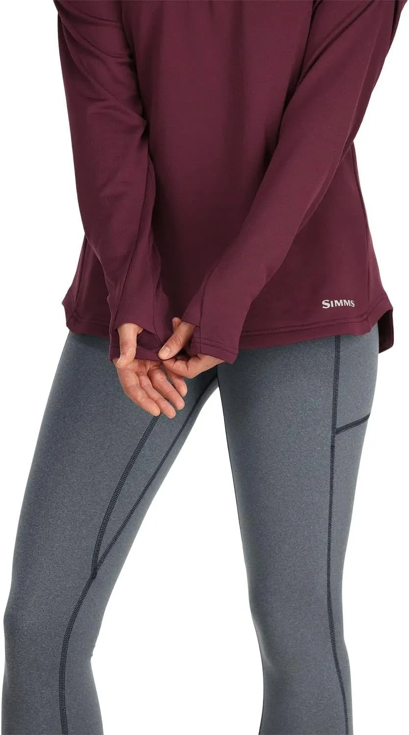 Simms Fishing Products Women's Heavyweight Baselayer Hoody