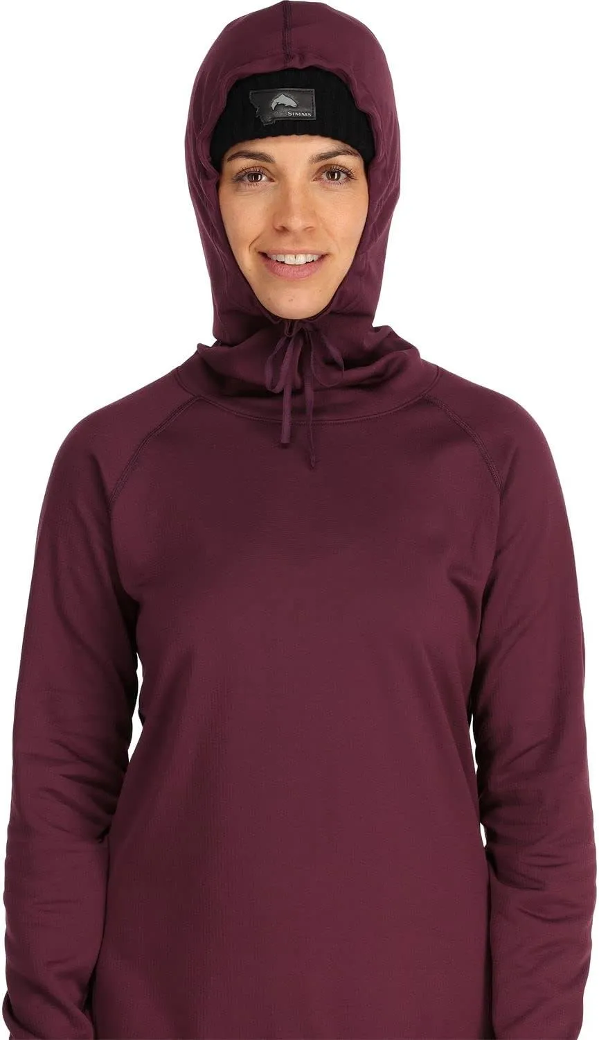 Simms Fishing Products Women's Heavyweight Baselayer Hoody