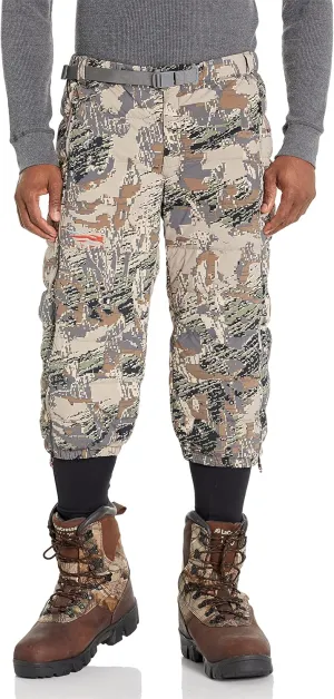 SITKA Gear Men's Kelvin Lite Down 3/4 Camo Insulated Warm Packable Hunting Pants