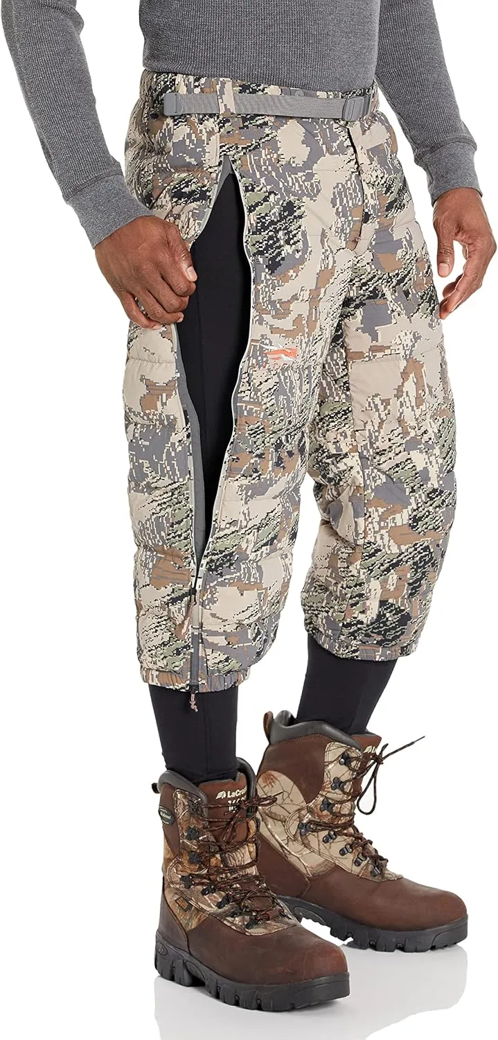 SITKA Gear Men's Kelvin Lite Down 3/4 Camo Insulated Warm Packable Hunting Pants