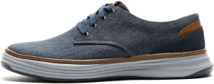 Skechers Ederson Men's Moreno Canvas Oxford Shoe, Blue, 9.5