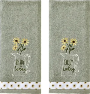 SKL HOME by Saturday Knight Ltd. Enjoy Today 2 Pc Hand Towel Set