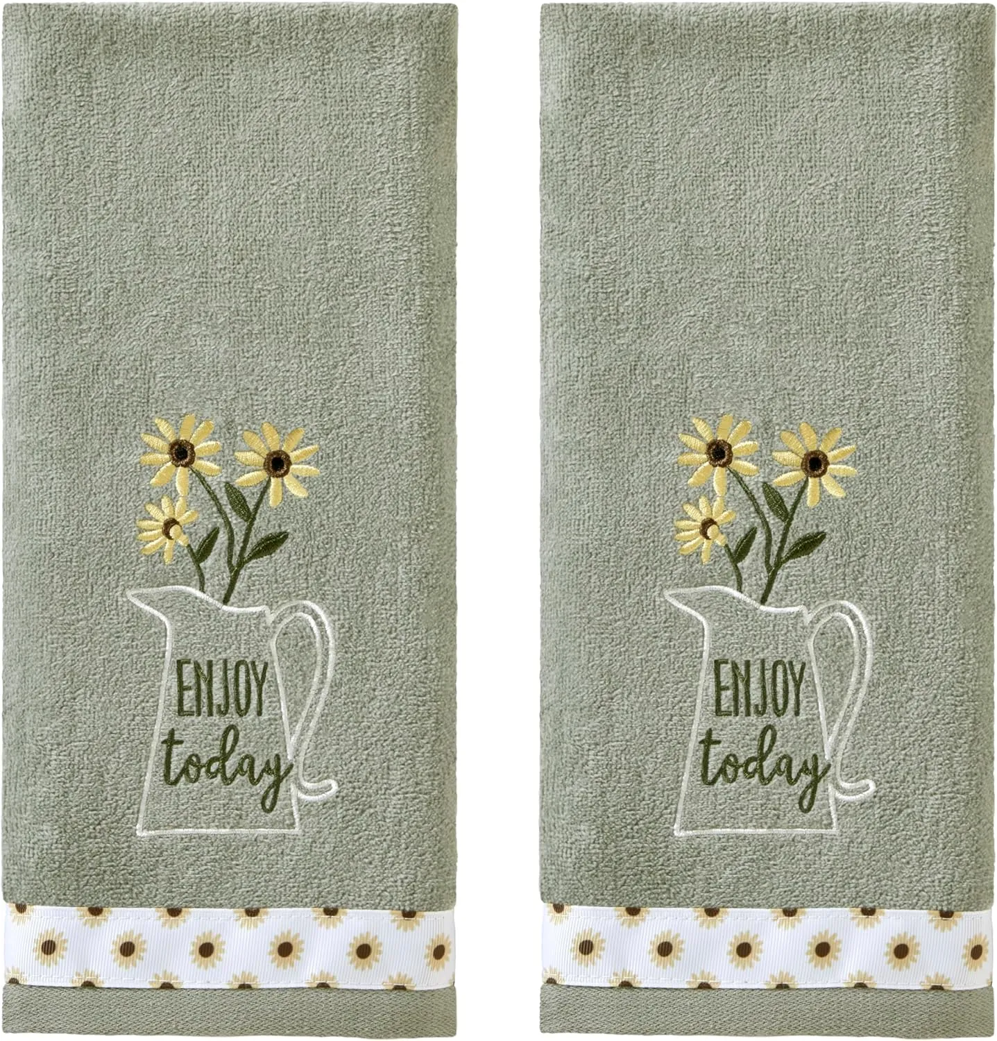 SKL HOME by Saturday Knight Ltd. Enjoy Today 2 Pc Hand Towel Set