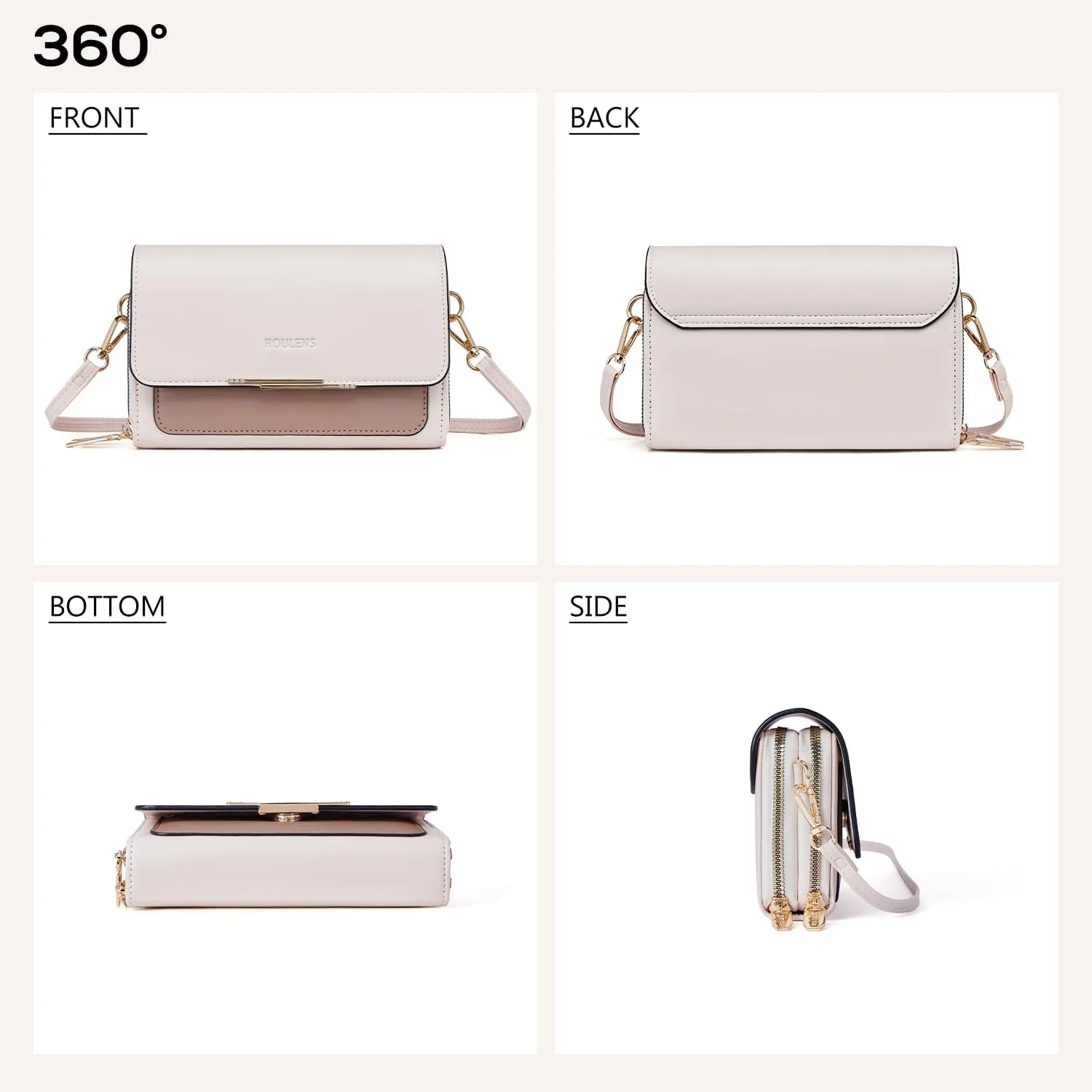 Small Crossbody Bag for Women,Cell Phone Purse Women's Shoulder Handbags Wallet Purse with Credit Card Slots