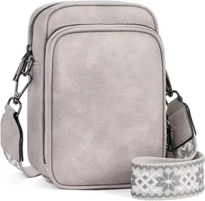 Small Crossbody Bags for Women Trendy,Vegan Leather Cell Phone Purse Crossbody Handbag Purse with Built in Wallet