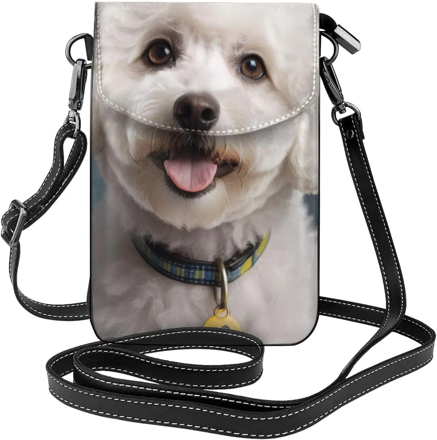 Small Crossbody Bags for Women,Leather Shoulder Bag for Cell Phone Purse with Strap and Camo Printed
