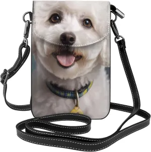 Small Crossbody Bags for Women,Leather Shoulder Bag for Cell Phone Purse with Strap and Camo Printed