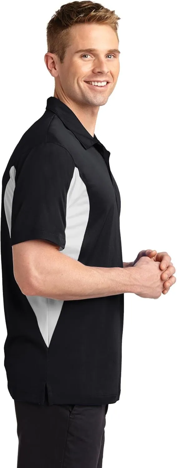 SPORT-TEK Side Blocked Micropique Sport-Wick Polo. ST655