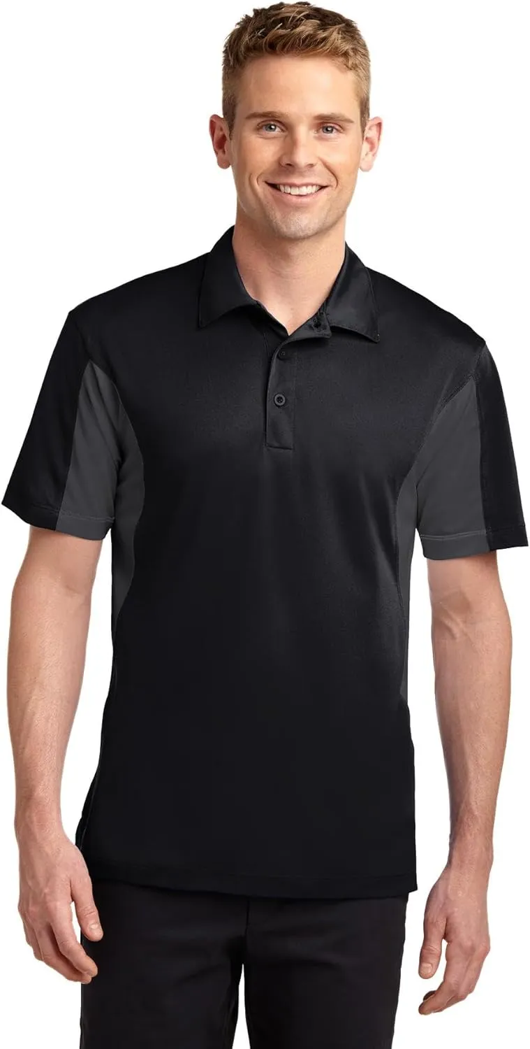SPORT-TEK Tall Side Blocked Micropique Sport-Wick Polo TST655