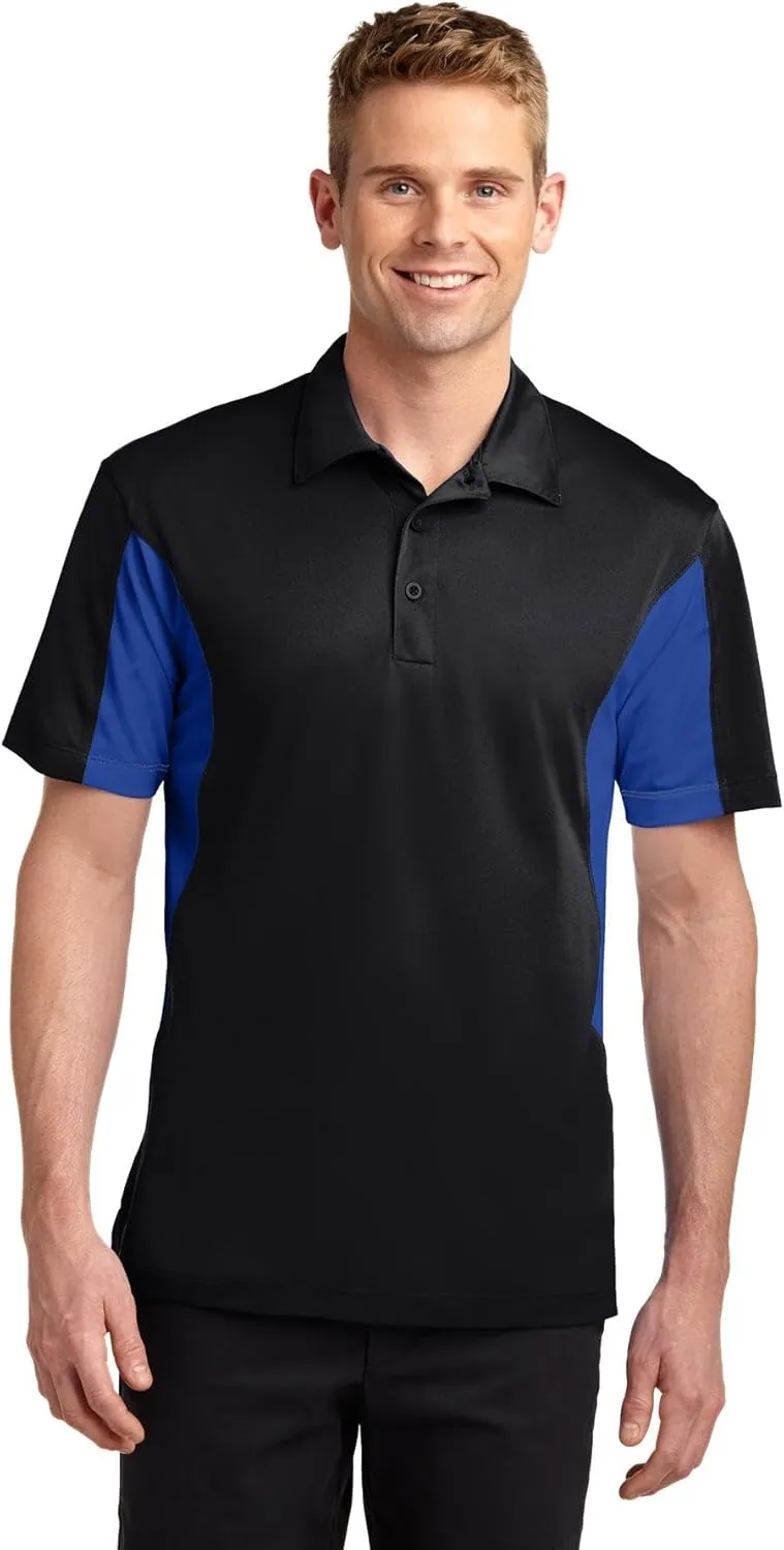 SPORT-TEK Tall Side Blocked Micropique Sport-Wick Polo TST655