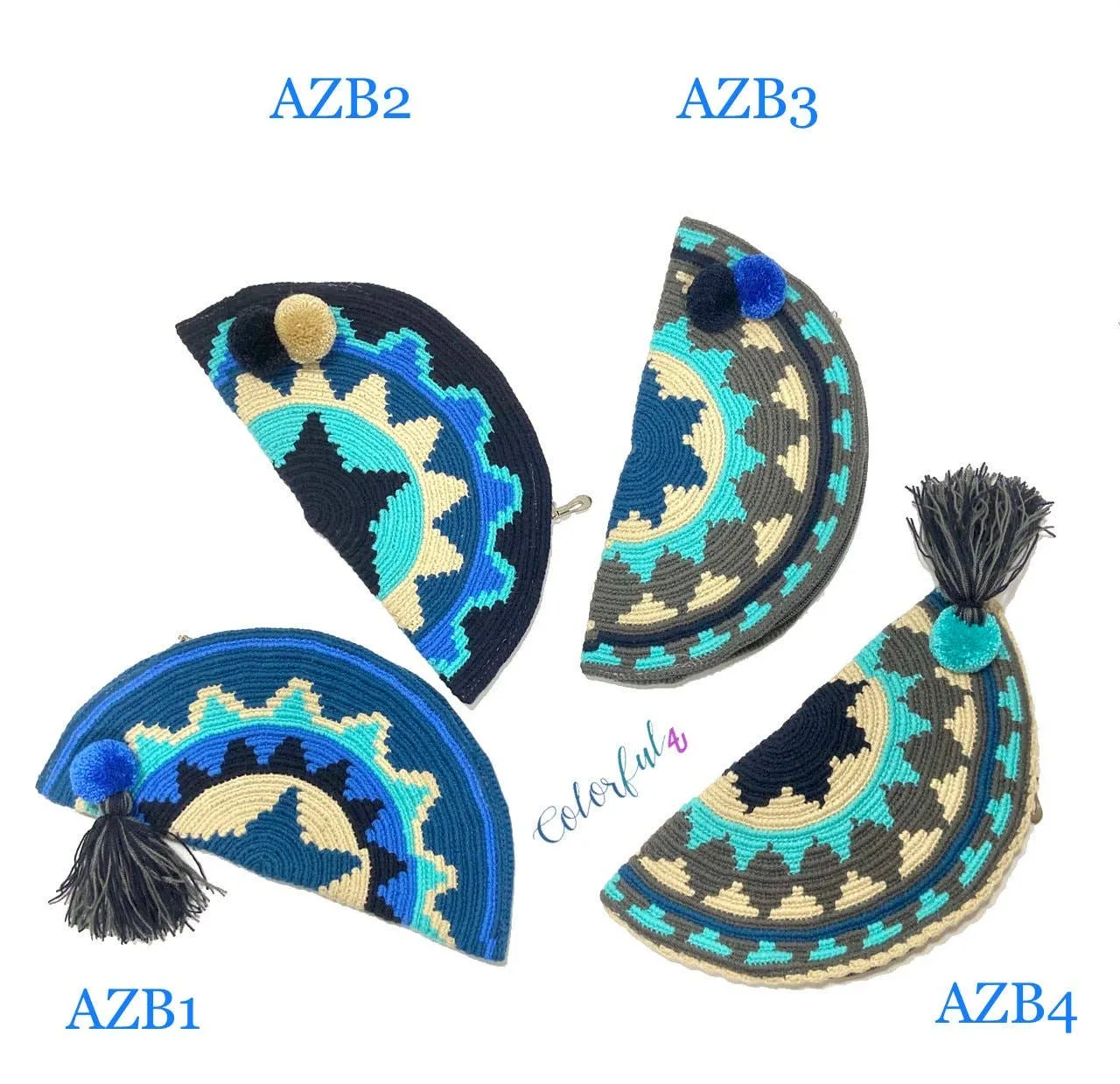 Spring & Summer Moon Clutch Bags