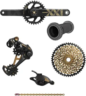 SRAM XX1 Eagle Dub Boost Group 175mm English BB 34T Gold