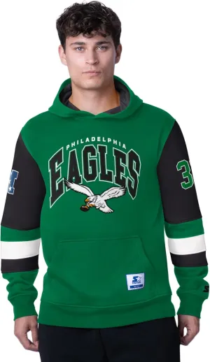 Starter Football Men's End Zone Fleece Hoodie Sweatshirt