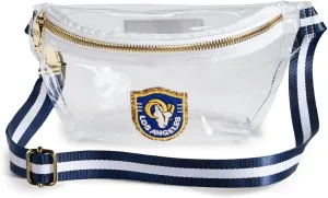 Stoney Clover Lane Women's Los Angeles Rams Clear Fanny Pack