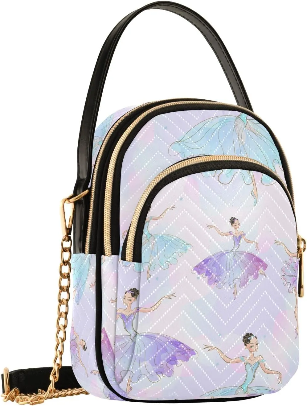SUABO Crossbody Bag for Women, Cute Phone Purse Detachable Chain Bag Shoulder Handbag Wallet
