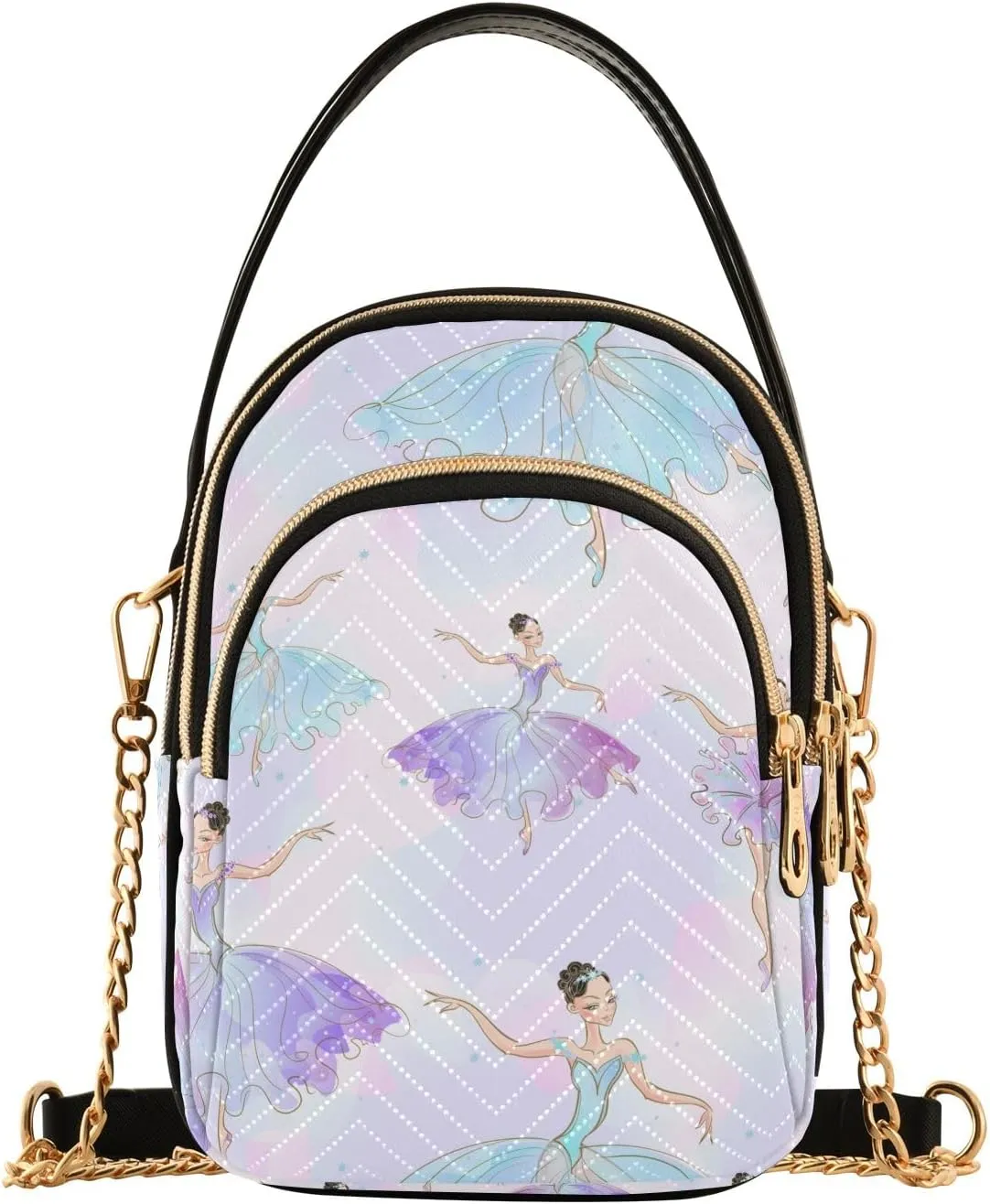 SUABO Crossbody Bag for Women, Cute Phone Purse Detachable Chain Bag Shoulder Handbag Wallet