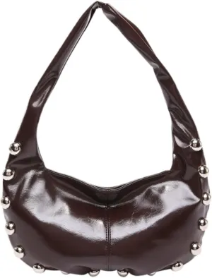 Suede Purses Studded Purse Cute Y2k Shoulder Bag Fall Vintage 2000s Streetwear 90s