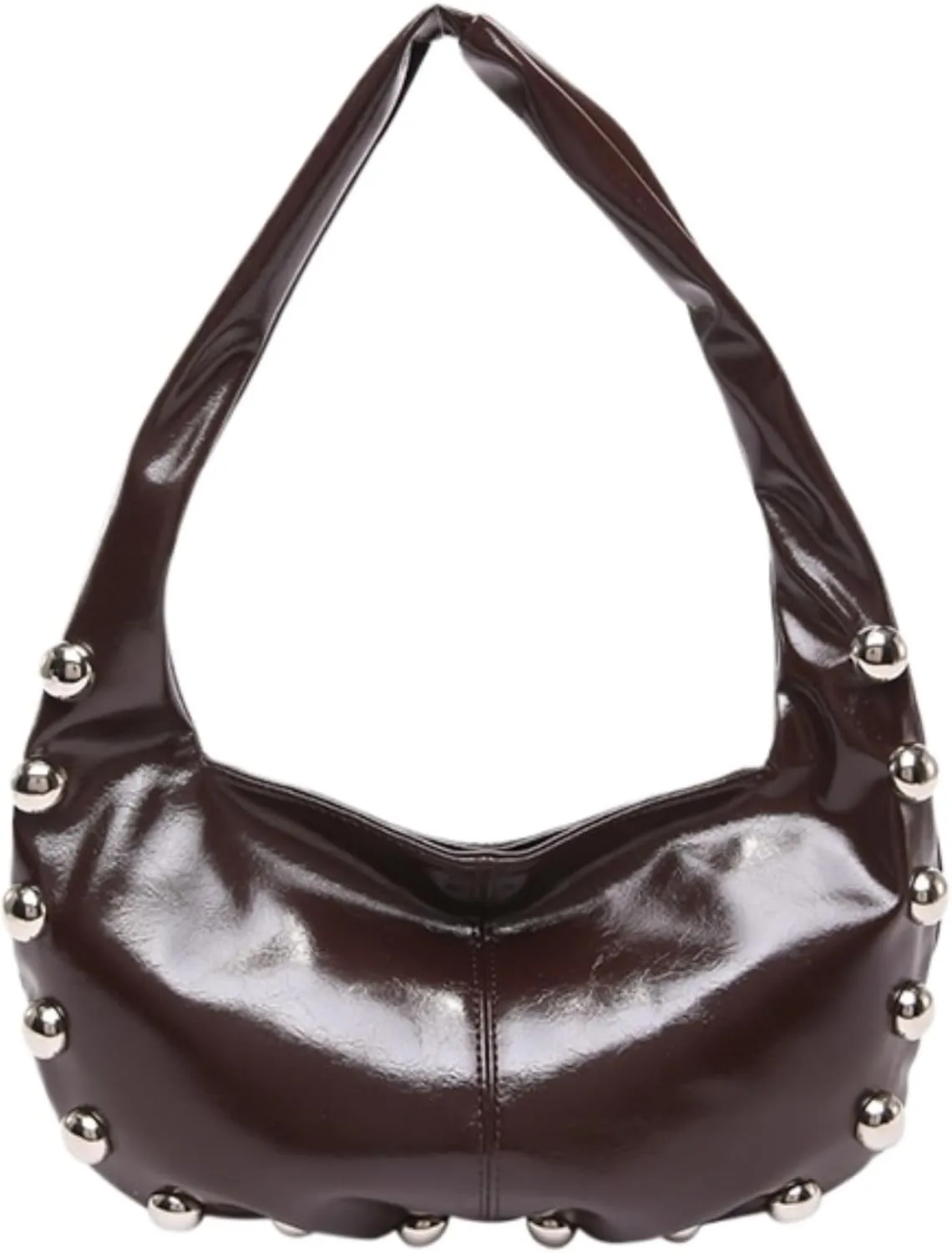 Suede Purses Studded Purse Cute Y2k Shoulder Bag Fall Vintage 2000s Streetwear 90s