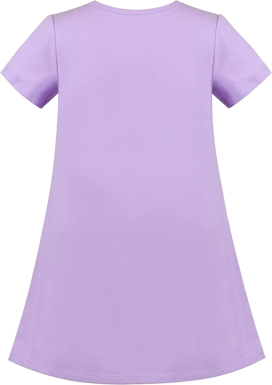 Sunny Fashion Girls Dress Tee Shirt Forest Tree House Applique Squirrel Size 3-8