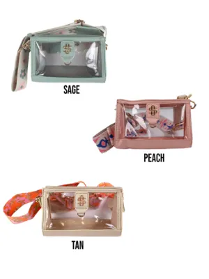SUTTON CLEAR CROSSBODY
