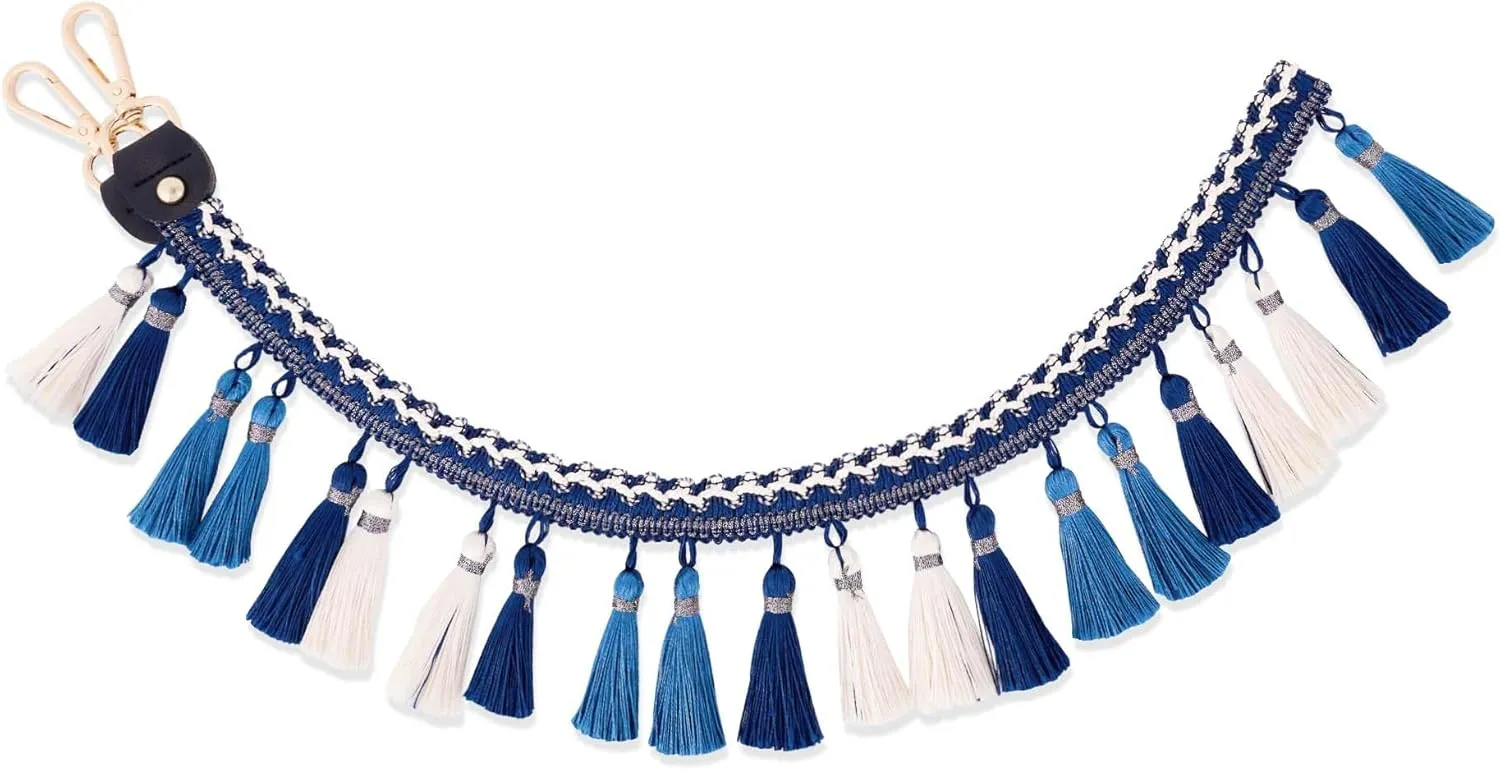 Tassel Purse Strap,Boho Crossbody Bag Strap,Replacement Shoulder Strap for Handbags