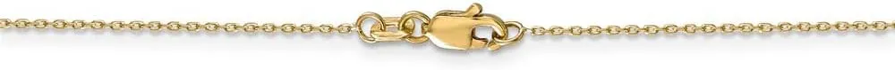 The Black Bow 14k Yellow Gold U of Dayton X-Small Necklace