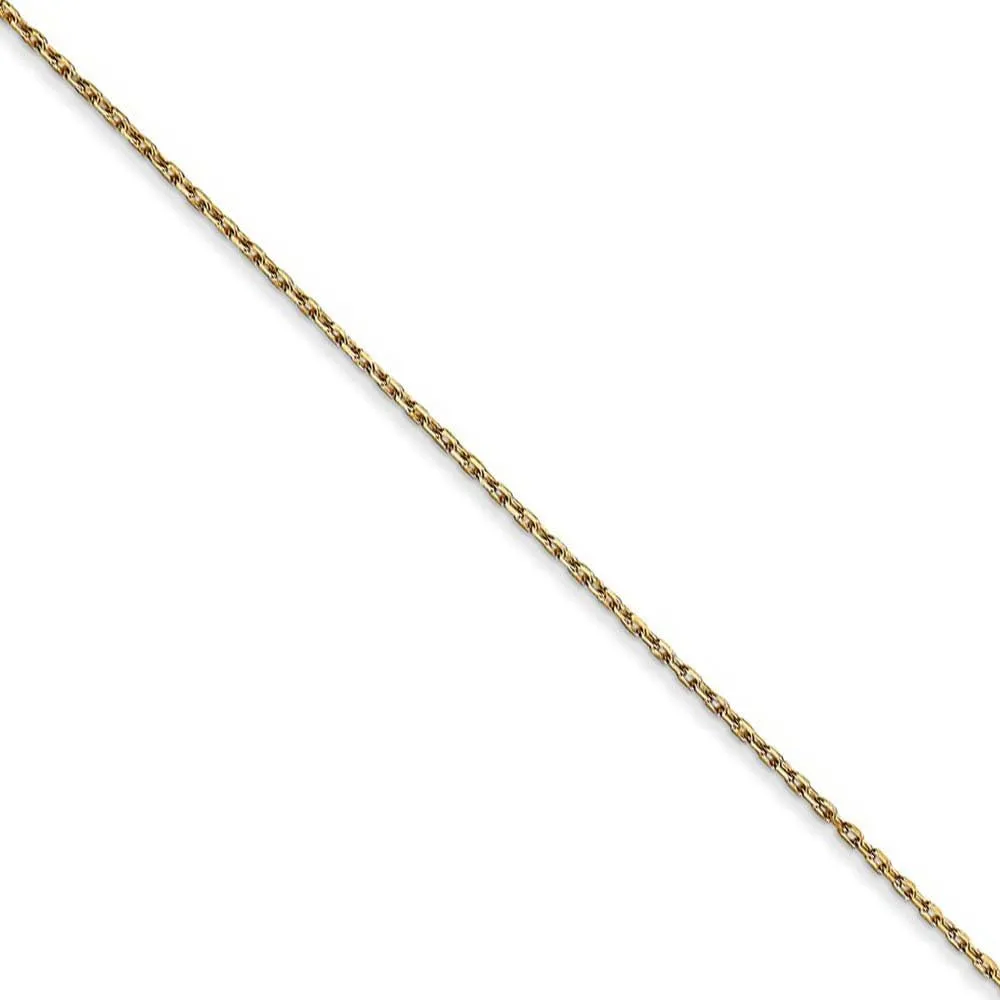 The Black Bow 14k Yellow Gold U of Dayton X-Small Necklace