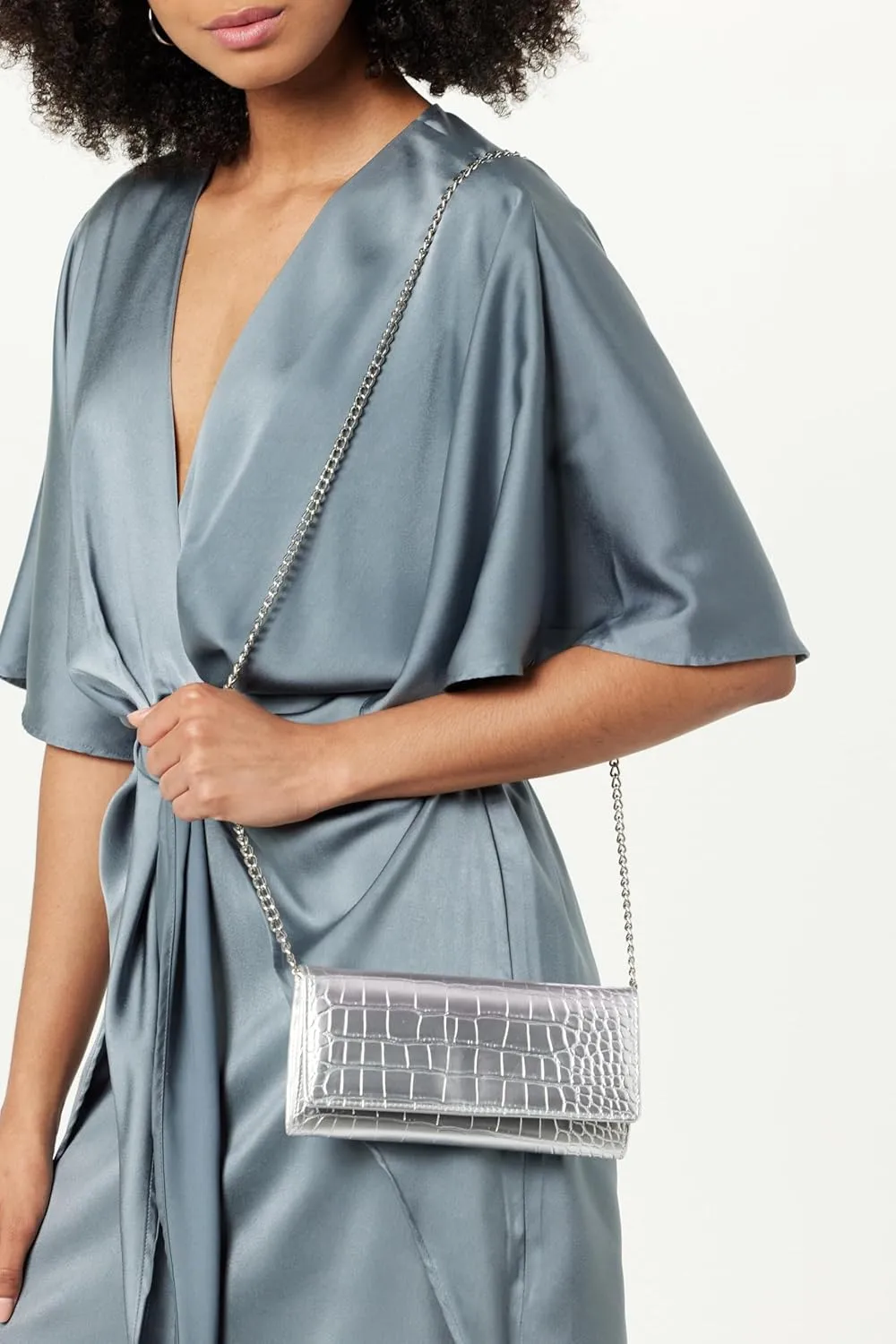 The Drop Leroya Wallet on Chain Crossbody