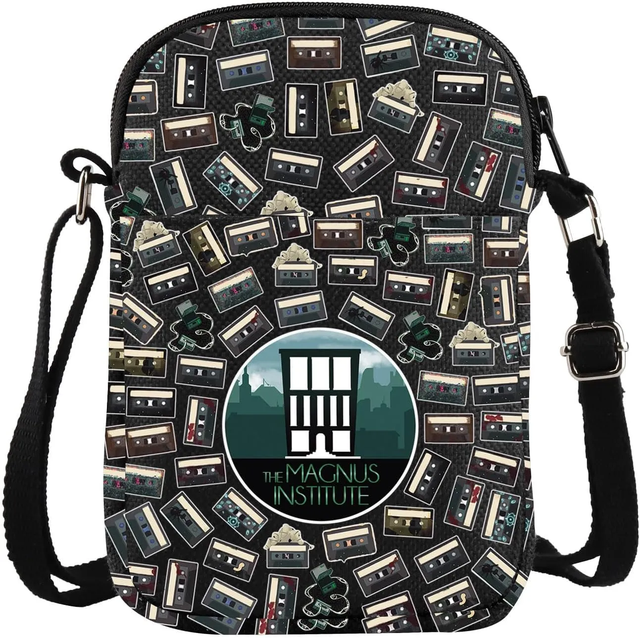 The Magnus Archives Crossbody Bag Fifteen Fears Horror Podcast Merch Gift Magnus Archives Symbols Gift