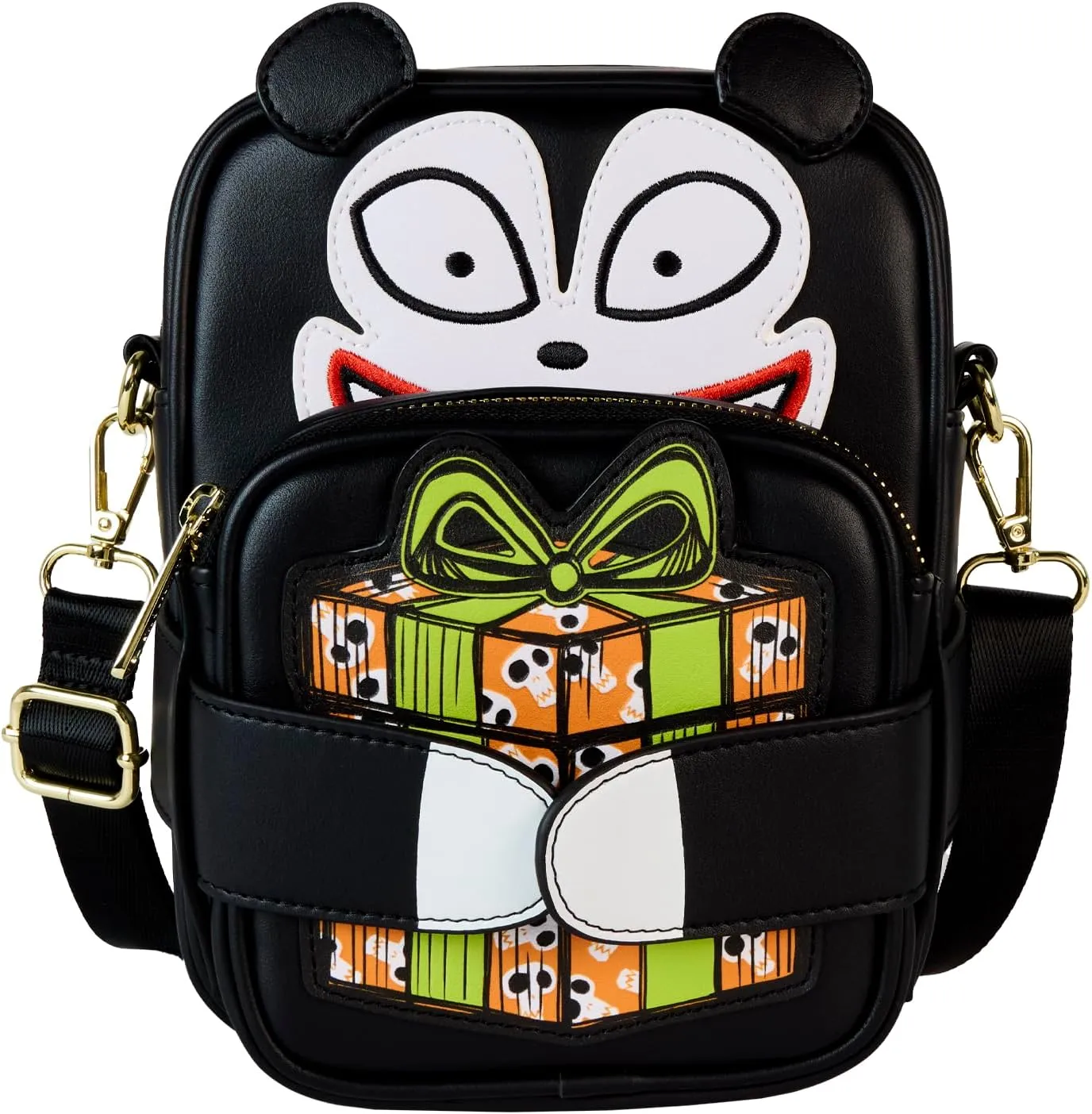 The Nightmare Before Christmas Scary Teddy Crossbuddies Cosplay Crossbody Bag with Coin Bag