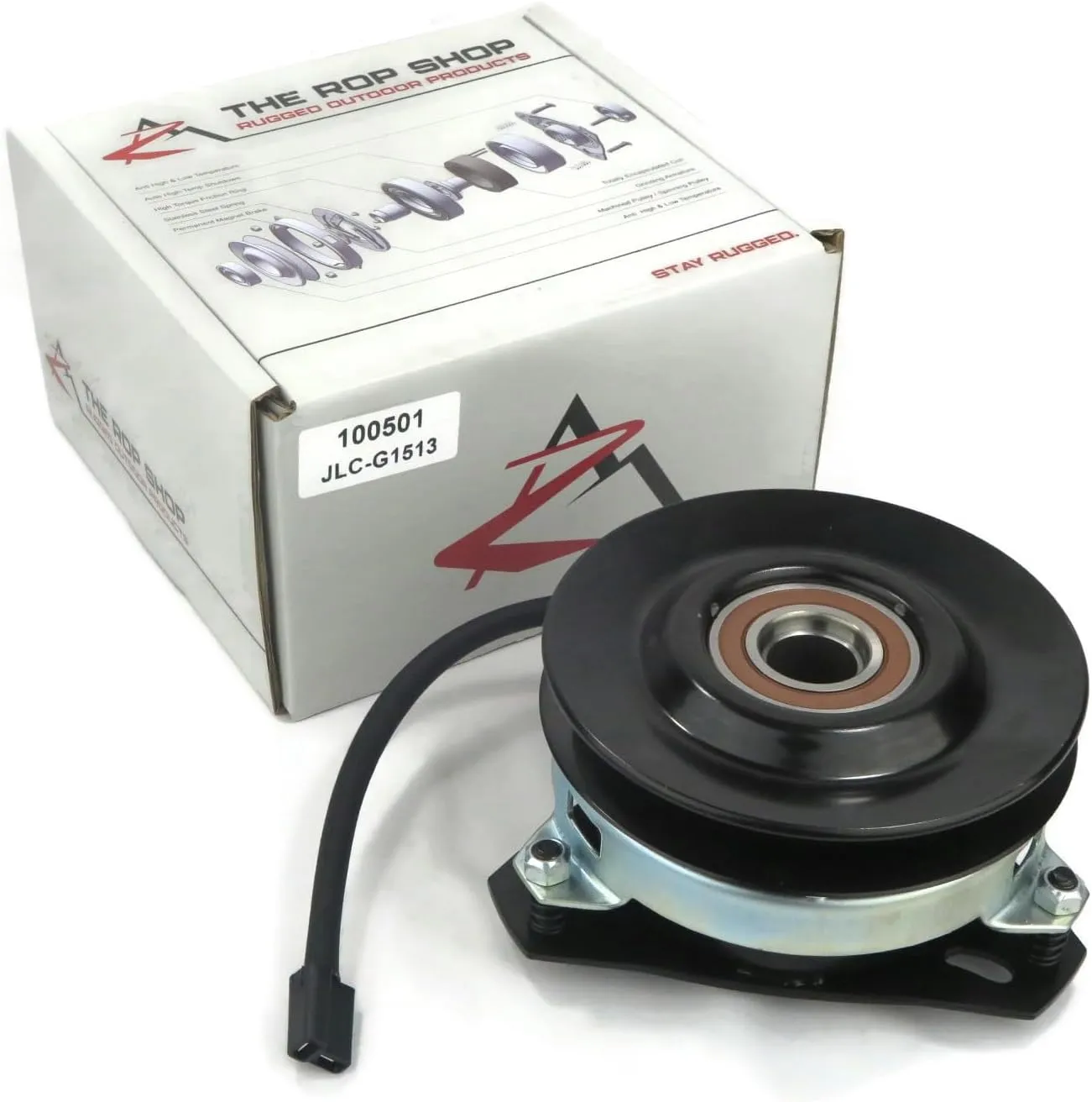 The ROP Shop | Electric PTO Clutch for Warner 5215-134, 5215134 Yard Lawn Mower Engine Garden