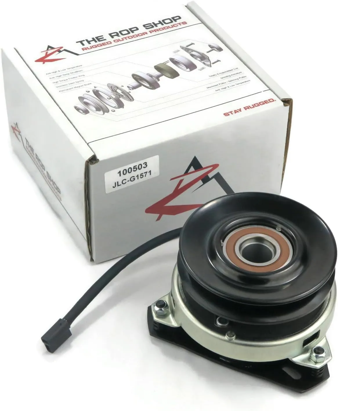 The ROP Shop | Electric PTO Clutch for Warner 5215-73, 521573, 5210-60, 521060 Lawn Mower Motor