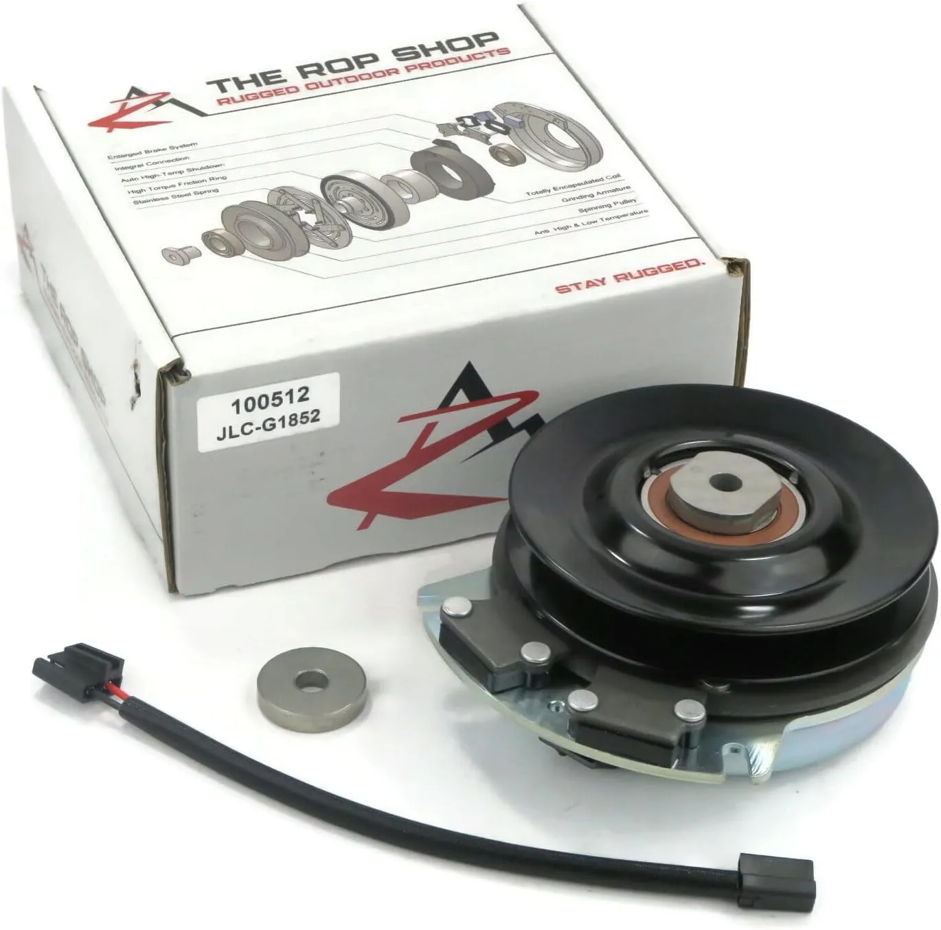 The ROP Shop | Electric PTO Clutch for Warner 5218-149, 5218149, 5218-204, 5218204, 5218-293