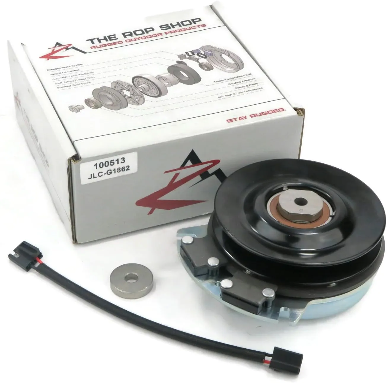 The ROP Shop | Electric PTO Clutch for Warner 521852, 5218-175, 5218175, 5218-211, 5218211 Lawn