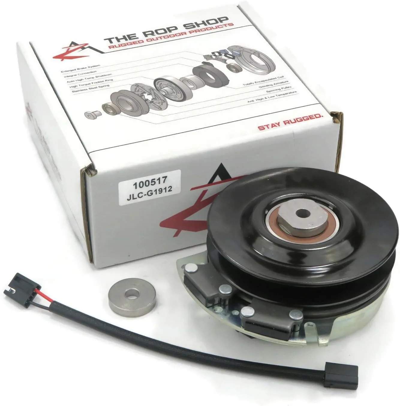 The ROP Shop | Electric PTO Clutch for Warner 5219-19 fits Snapper Pro Series S50X, S50XT