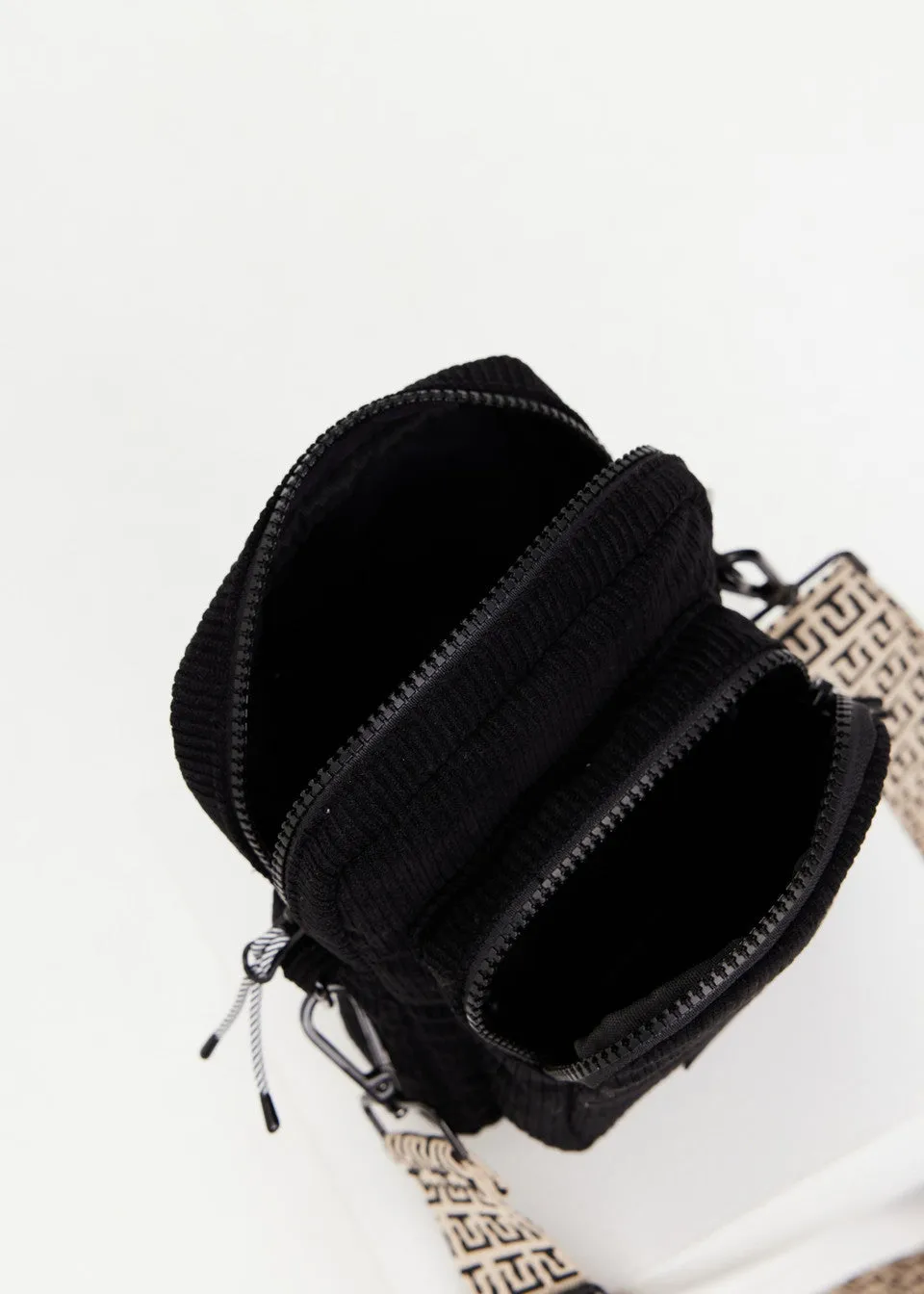 The Upside Journey Crossbody Bag - Black