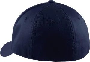 Thin Blue Line/Thin Red Line/Thin Blue and Red Line American Flag Flex Fitted Baseball Hat.