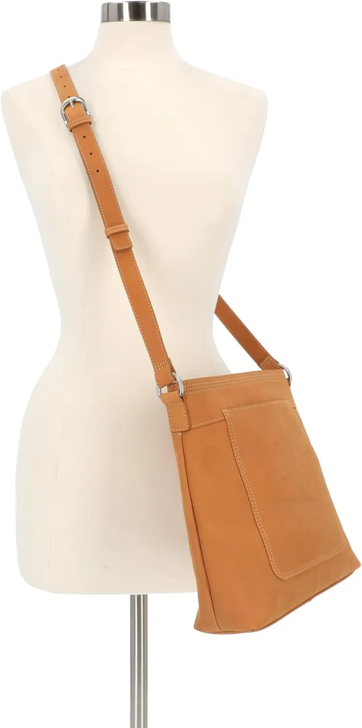 Timberland Large Leather Crossbody Purse Shoulder Bag