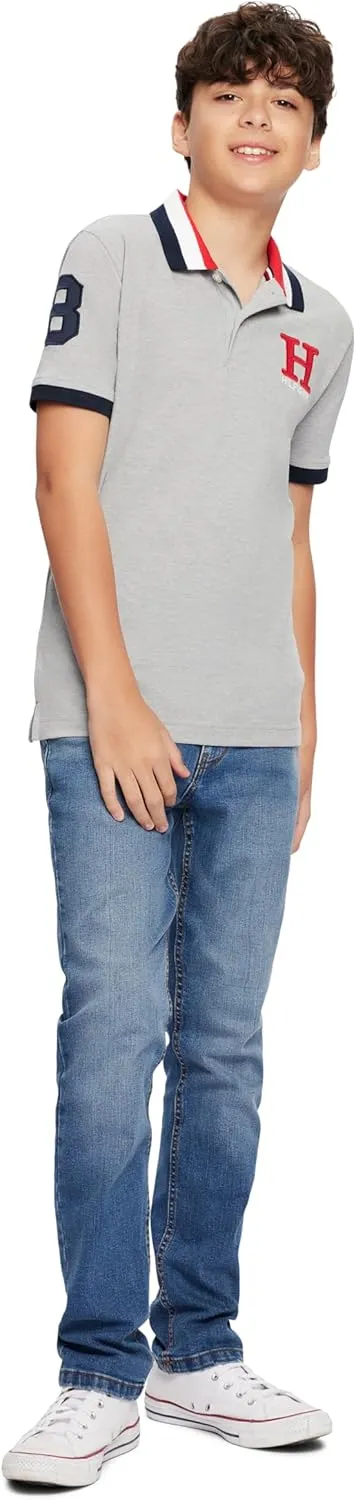 Tommy Hilfiger Boy's Short Sleeve Matt Polo Shirt