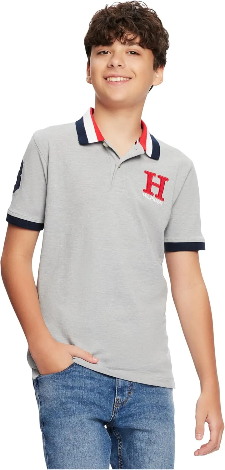 Tommy Hilfiger Boy's Short Sleeve Matt Polo Shirt