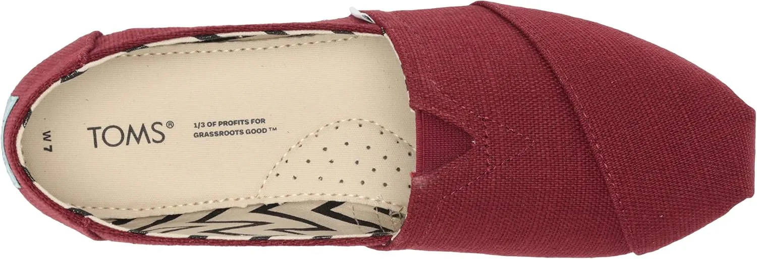TOMS Womens Alpargata Heritage Canvas -