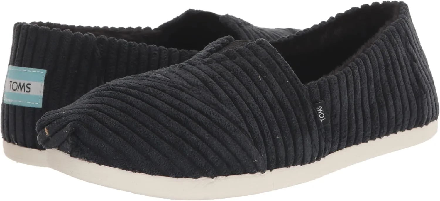 TOMS womens Alpargata Recycled Cotton Canvas”