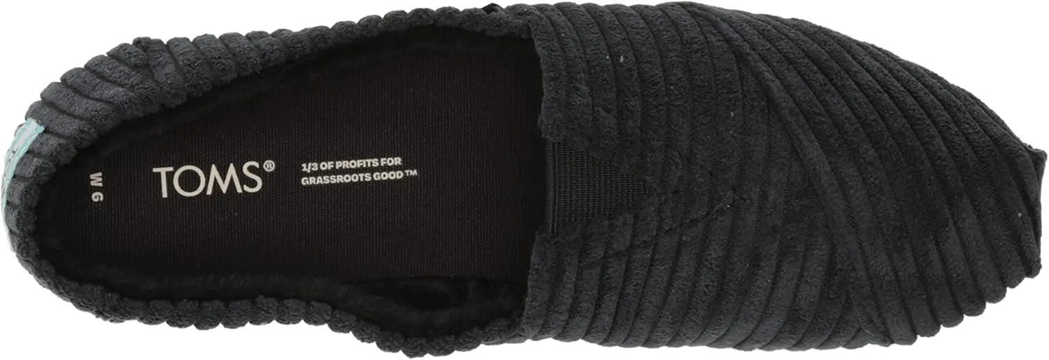 TOMS womens Alpargata Recycled Cotton Canvas”