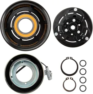 Torchbeam 58492 AC Compressor Clutch Kit Fit for Forester 2015-2018, XV Crosstrek 2013-2015, Impreza 2012-2014 2.0L, WRX 2015-2020, Forester 2014 2.5L, Impreza 2015-2016, Replace 7512979, 2022264
