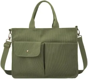 Tote Bag for Women Corduroy Shoulder Bag Handbag Casual Tote Purse Corduroy Large Capacity Hobo Bag Crossbody Bag Handbag