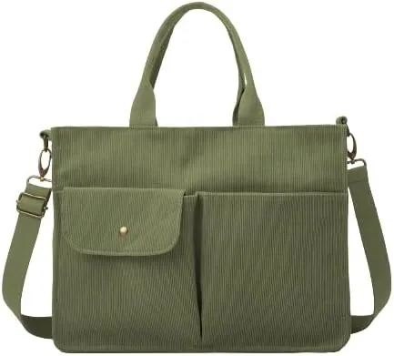 Tote Bag for Women Corduroy Shoulder Bag Handbag Casual Tote Purse Corduroy Large Capacity Hobo Bag Crossbody Bag Handbag