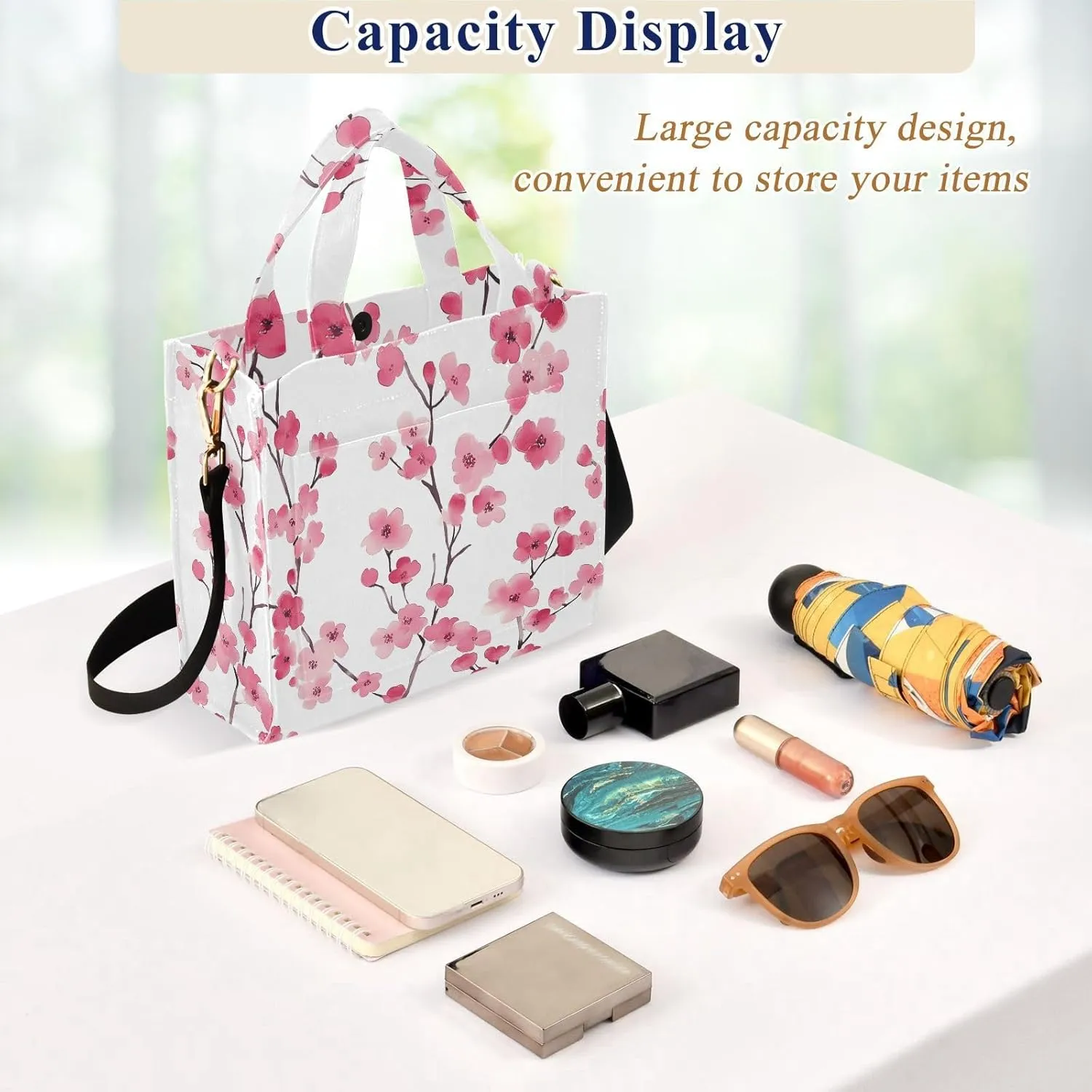 Tote Bag for Women with Inner Pockets Corduroy Crossbody Shoulder Purse Bags for Trip Office Work 13.7 * 4.9 * 12.2IN