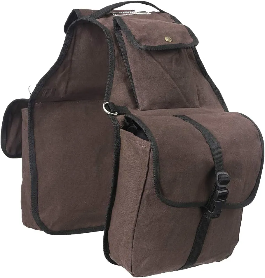 Tough 1 Canvas Saddle Bag